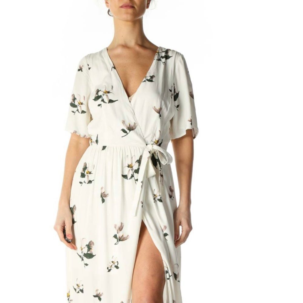 Tobi Wrap Maxi Dress L1